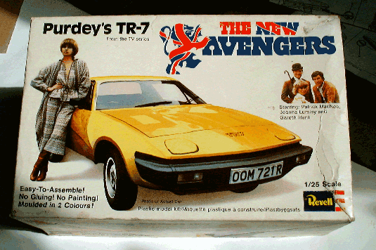 Purdey's TR7 Model Kit by Revell (Boxed)